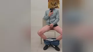 Andkvcat Masturbate Sitting On A Chair In Front Of A Mirror In A Porn Studio