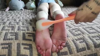 Foot Fetishist Spank My Feet