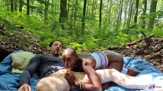Real Outdoor Amateur Sex Between Ebony Zaawaadi And German
