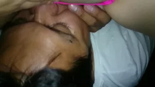 I Put On The Pink Panties That He Likes So Much And He Records How I Ride It And Enjoys It