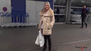 Matured Blonde Milf With Loosed Tits Have Sex In The Car With Stranger 27 Min