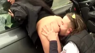 I Introduce You To My Girlfriend ... A Real Whore, She Likes To Fuck In The Street ... 15 Min