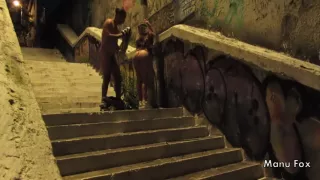 Camera De Seguranca Flagra Casal Transando Na Rua Em Buenos Aires - Casal Badarox E Rubens Badaro (video Completo No Red) 5 Min With Manu Fox