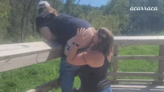 Hiking Is Fun But Its Important To Bring Along Your Sweatrag. M/f Facesitting Rimming Face Farts