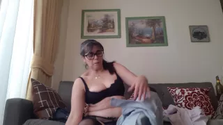 Mommy Surprise In Webcam Video Call