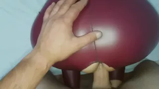 Huge Cum Load On Her Leather Pants And Jacket After Quick Pov Doggy Fuck