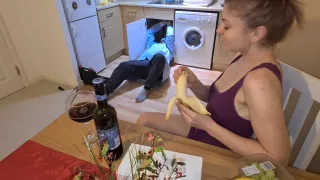 The Luckiest Amateur Plumber Filmed With A Camera