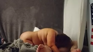 My Wife Riding Me. She Loves The Bwc