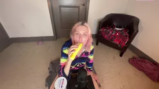 Asmr- Squash Sucking And Licking