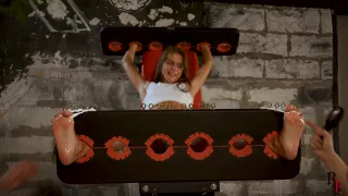 Tickletherapy - Leya Goes Crazy - Tickle Hell In Stocks