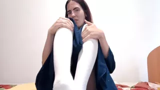 Hairy Milf Taking Her Clothes Off To Do Sex Online With Her Boyfriend