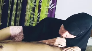 She Knows How To Make His And Your Cock Hard - Hijab Girl