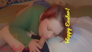 Daddy Face Fucks Me And Fingers Me Till I Cum For Easter