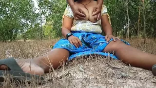 Big Tits Asian Outdoor 5