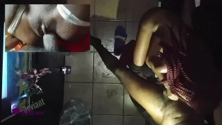 Adult Bookstore Backroom In Texas With Ebony Thot