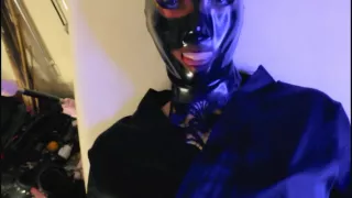 Eva Latex Sex In Chair Wet Pussy Slowly Fucked Big Dick Leather Ebony German Hot Milf Mask Pov