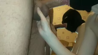 Sochni Mokri Minet Pered Zerkalom