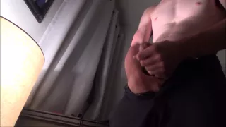 Cute Teen Toned Femboy Twink Stroke His Hard Cock Solo Wichsen!