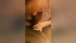 She Swallowed It All!