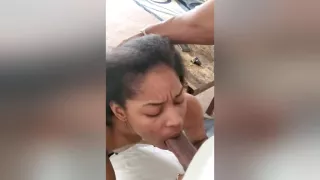 Quick Dick Eating Moment