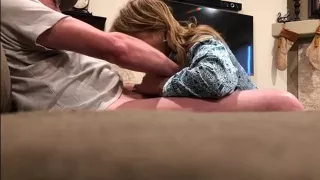 Tracy Gives Blow Job