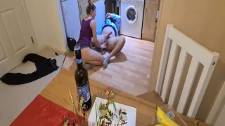 Hot Water In The Plumber Engineer Called To Fix A Fault In The Installation When He Started To Solve The Problem Felt His Cock In The Whores Mouth 5 Min