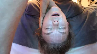 Facefucked Submisive Slut Sloppy Deepthroated Nice And Hard