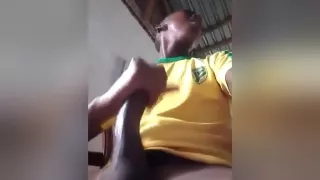 African Teen Boy Masturbates Until He Cums After School