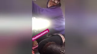 Thot Twerking In Her Car