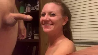 Sassy_12 Alesha gets stoned and sucks her neighbors big cock.