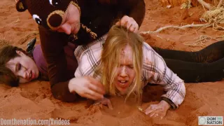 Brooke Johnson And Rebel Rhyder - Pressed Into The Dirt And Ass Fucked Hard While Cuck Gets Nothing: A Domthenation Anal Bdsm Documentary 4 Min