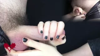 Panty Games: Vibrator Peehole Foreskin Tickling Slapping Stroking And Glans Squeezing