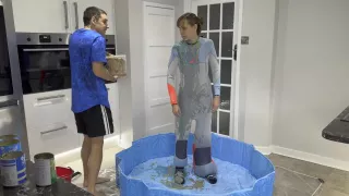 Wetsuit Filling With Messy Substances - Wam Wet And Messy