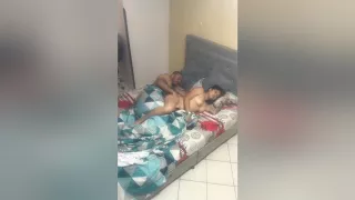 While My Cousin Works I Have Sex With Her Boyfriend In His Bed