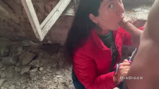 Hard Fucked Girlfriend In A Scary Abandoned House