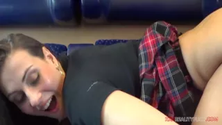 Horny Fucking With Stranger In Public Train 48 Min - Mea Melone