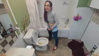 Pissing Through The Hole In My Briefs Like A Man