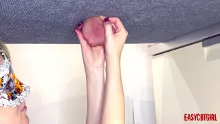 I Stretch His Pathetic Balls On The Milking Board