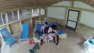 Behind The Scenes 2 Horny Girls