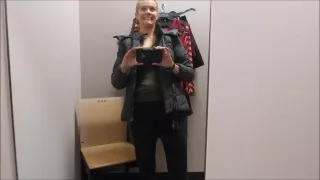 Candie Cane - Carpet Pee In Public Mall Dressing Room