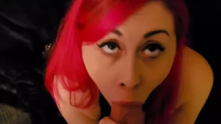 Hot Redhead Goth Milf Eros Empress Passion Blowjob Titfuck Gets Fucked Til Orgasm During Creampie!