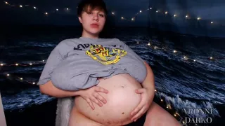 Chubby Brunette Big Boobs Dild