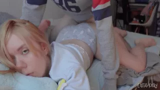 Stepsister Woke Up From Her Stepbrothers Dick And Got Unexpected Anal 6 Min