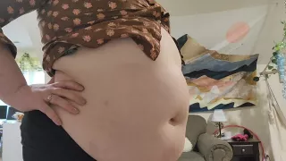 Bbw Belly Inflation With Deflation
