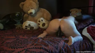 Sexy Bbw Asshole Training On Christmas - Sexynebbw