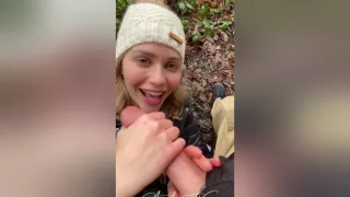 Blowjob In The Woods Video