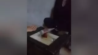 Tramples Balls With Miss Kitty