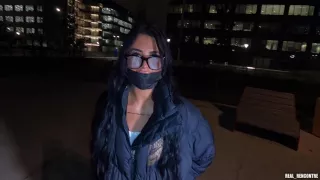 A Pretty Arab From Suburb Gets Fucked In Public And In Anal