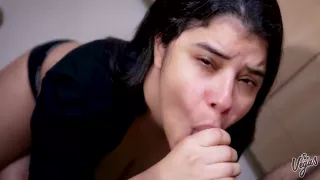 Sucking Cock In The Kitchen In Front Of Everybody!