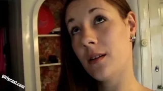 Das erste Casting der süßen Natalie